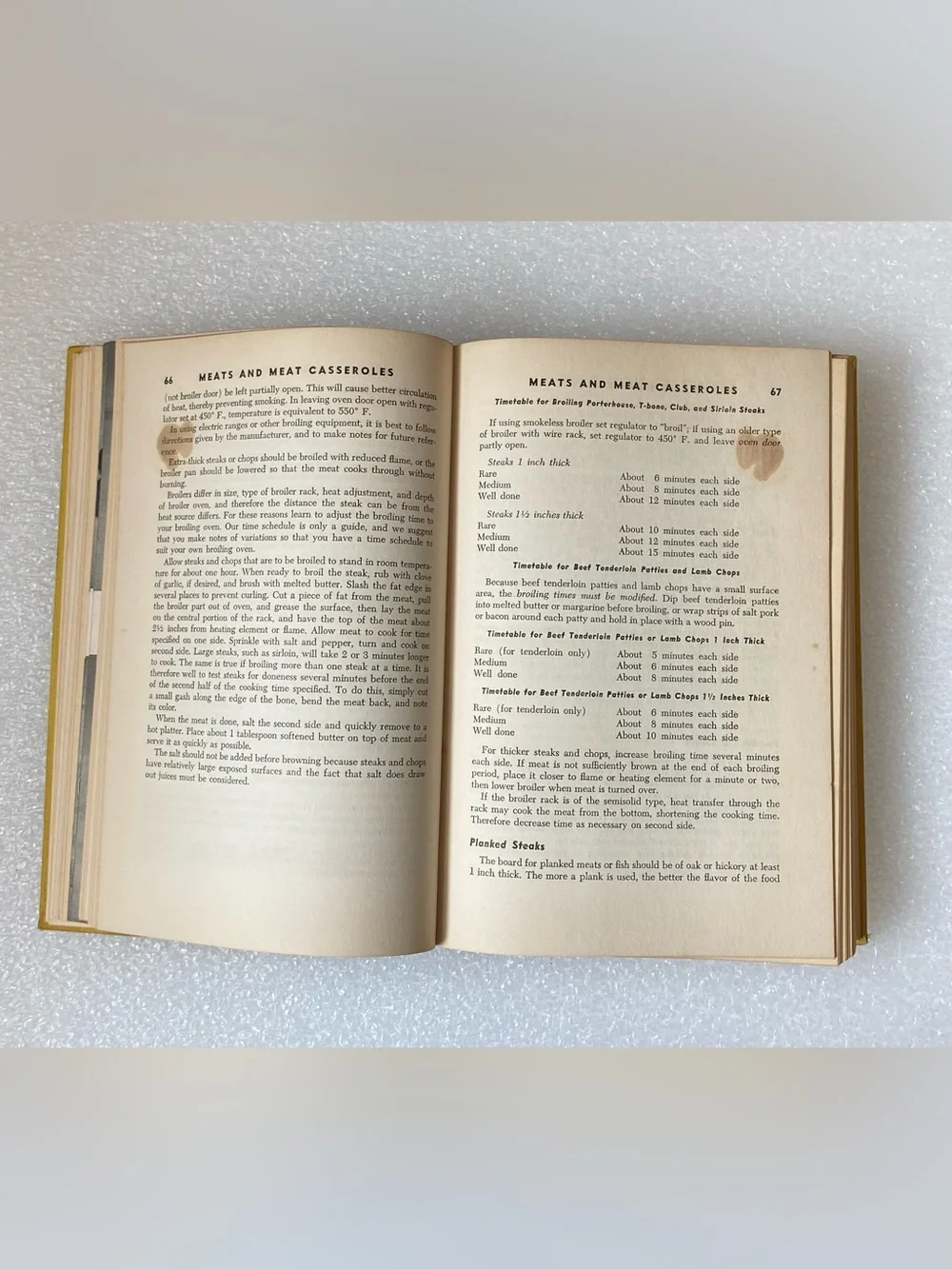 Antoinette Pope School Cook Book by Antoinette and Francois Pope, Vintage 1953